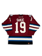 Joe Sakic #19 - Colorado Avalanche Third 2001-2004 - Koho (M) - Maillot NHL