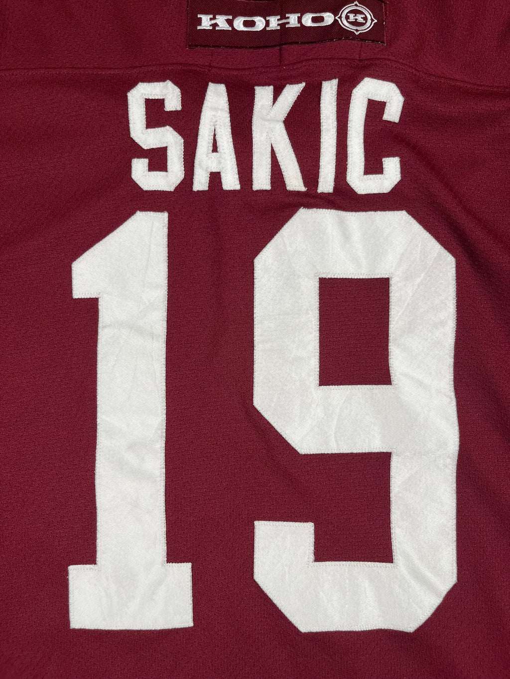 Joe Sakic #19 - Colorado Avalanche Third 2001-2004 - Koho (M) - Maillot NHL