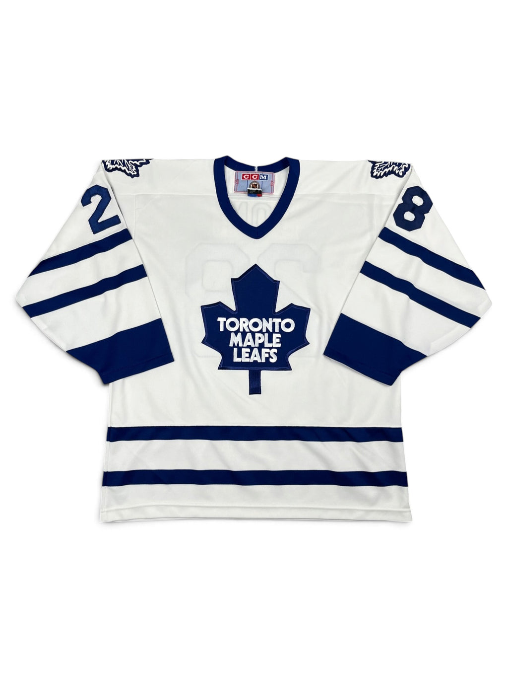 Tie Domi #28 - Toronto Maple Leafs Home 1995-1997 - CCM (L) - Maillot NHL