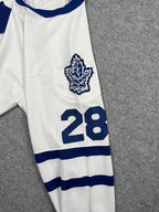 Tie Domi #28 - Toronto Maple Leafs Home 1995-1997 - CCM (L) - Maillot NHL