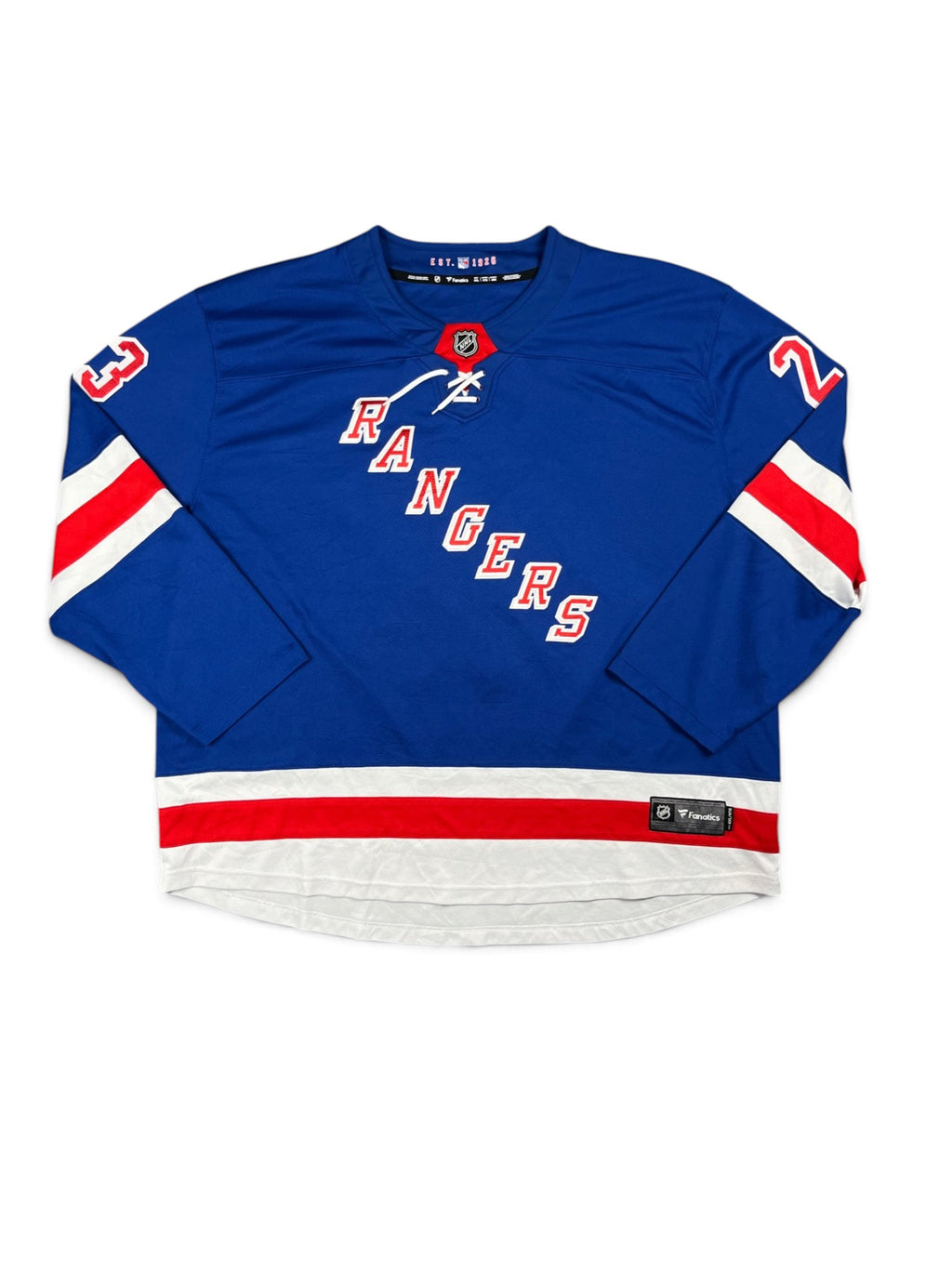 Adam Fox #23 - New York Rangers Home 2020-2027 - Fanatics (4XL) - Maillot NHL