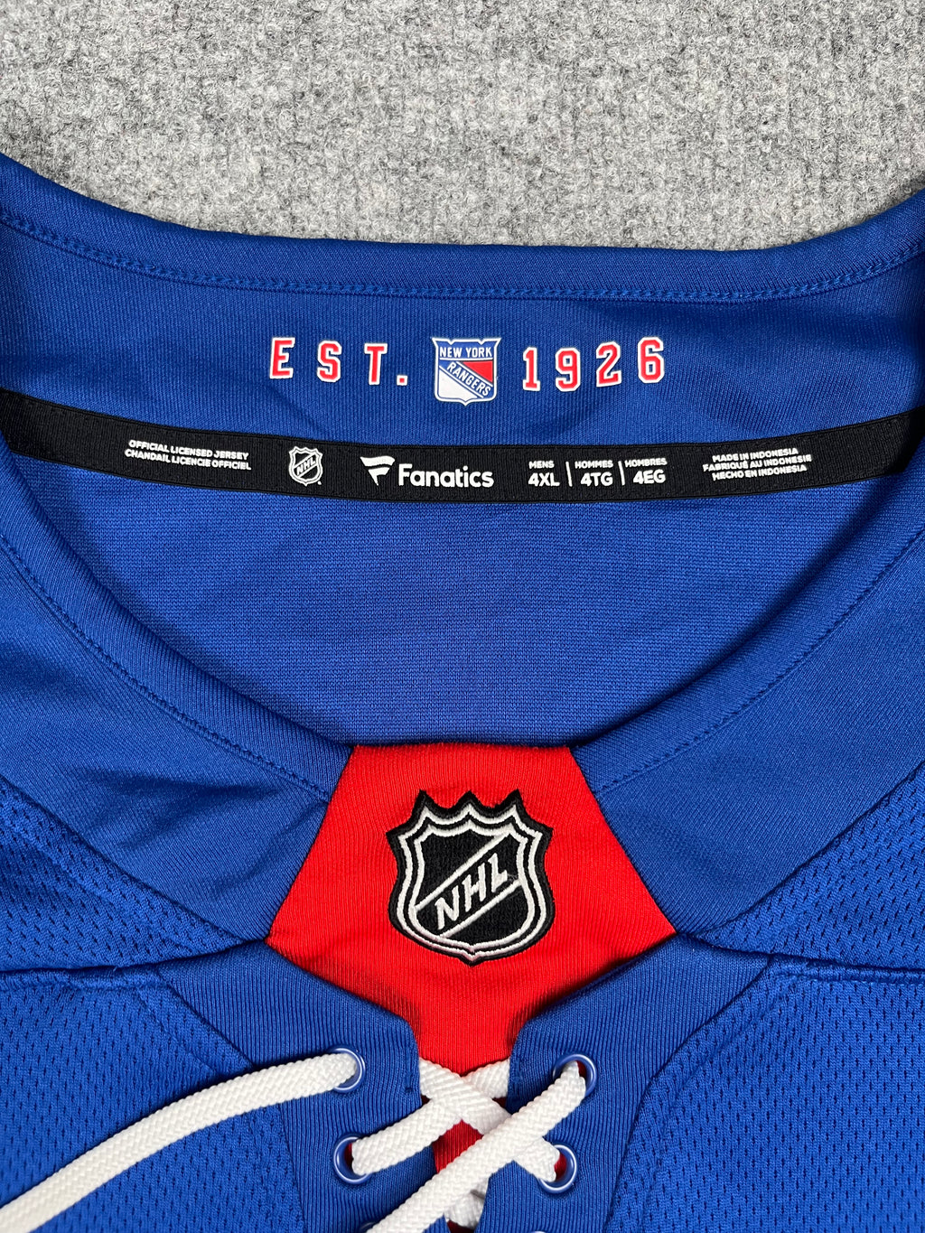 Adam Fox #23 - New York Rangers Home 2020-2027 - Fanatics (4XL) - Maillot NHL