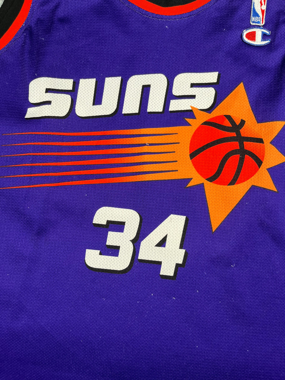Charles Barkley #34 - Phoenix Suns Away 1993-1996 - Champion (XL) - Maillot NBA