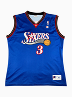 Allen Iverson #3 - Philadelphie 76ers Alternate 2000-2006 - Champion (XL) - Maillot NBA