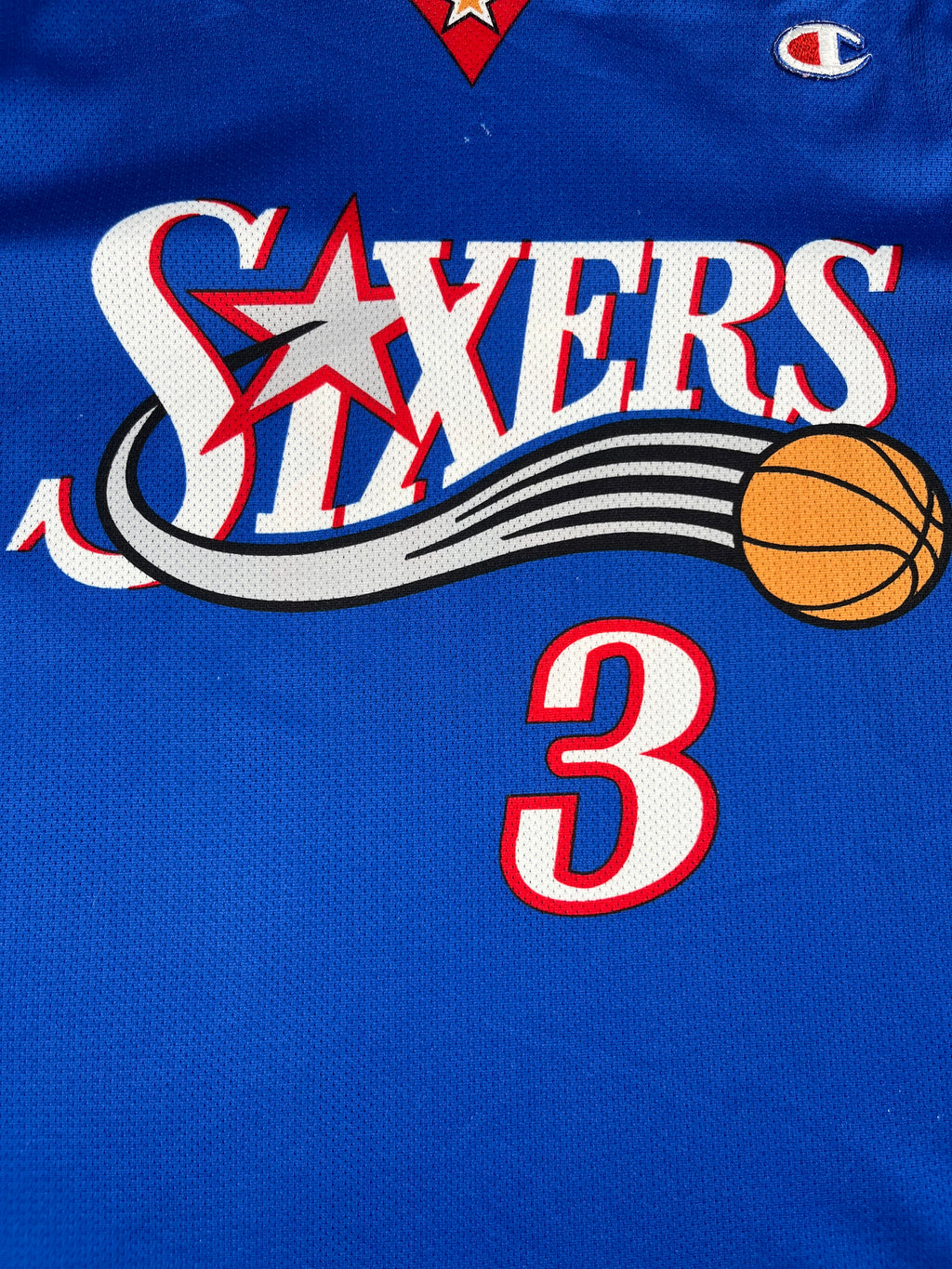 Allen Iverson #3 - Philadelphie 76ers Alternate 2000-2006 - Champion (XL) - Maillot NBA