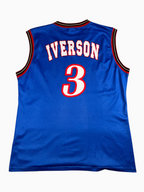 Allen Iverson #3 - Philadelphie 76ers Alternate 2000-2006 - Champion (XL) - Maillot NBA