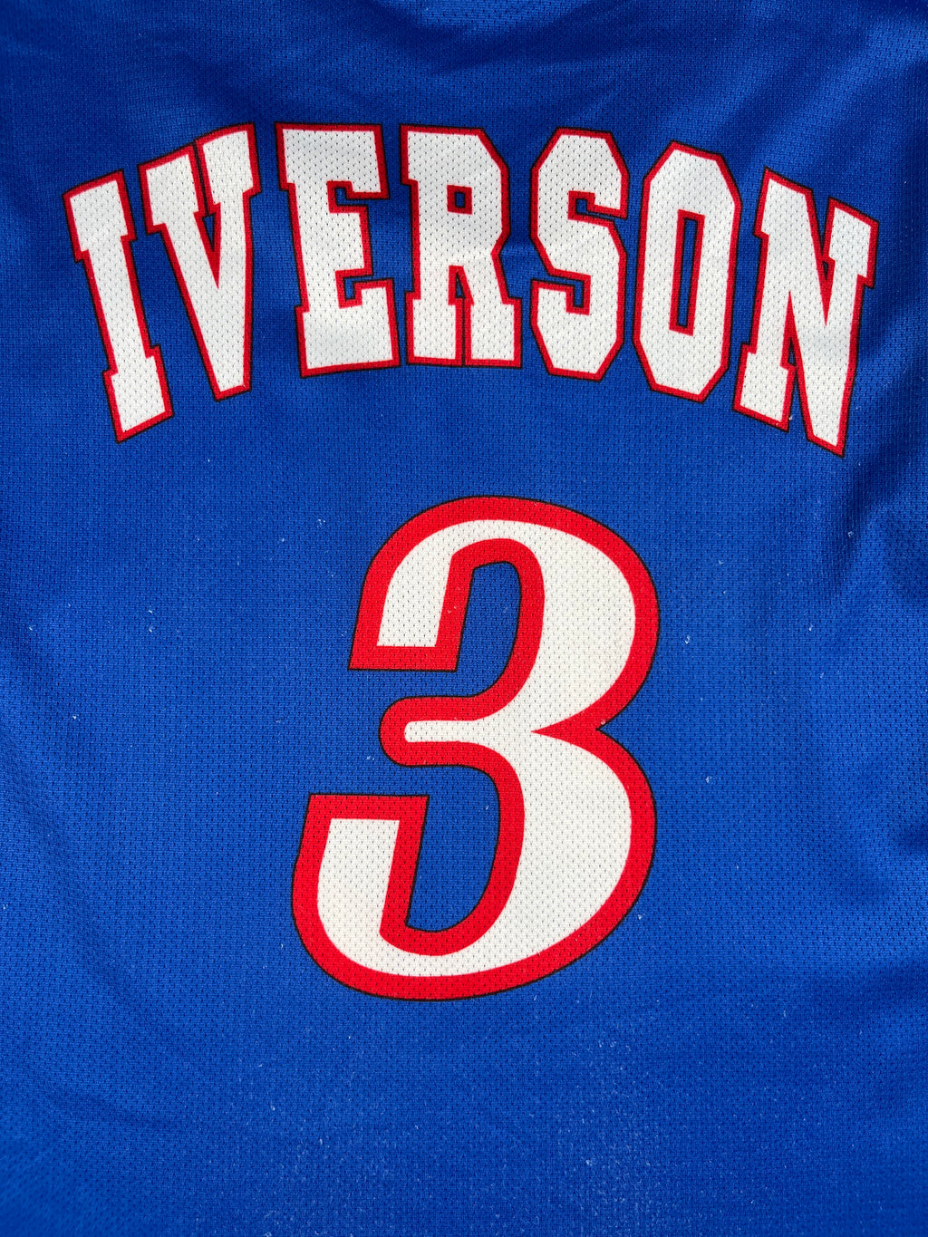 Allen Iverson #3 - Philadelphie 76ers Alternate 2000-2006 - Champion (XL) - Maillot NBA