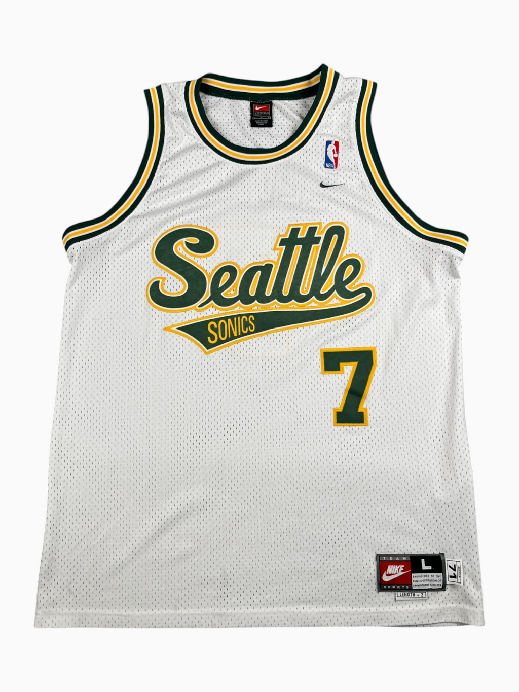 Rashard Lewis #7 - Seattle SuperSonics Retro - Nike Rewind (L) - Maillot NBA