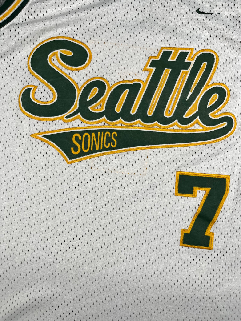 Rashard Lewis #7 - Seattle SuperSonics Retro - Nike Rewind (L) - Maillot NBA