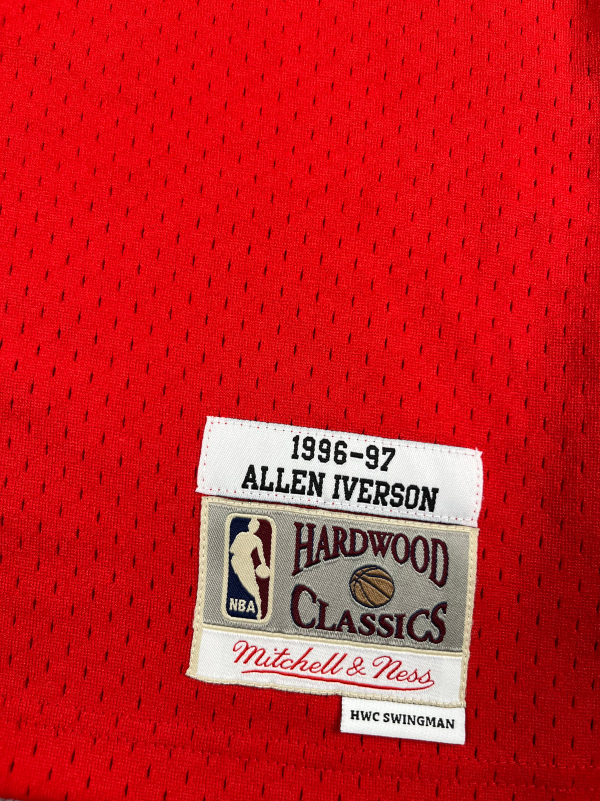 Allen Iverson #3 - Philadelphie 76ers Away 1996-1997 - Mitchell & Ness (M) - Maillot NBA