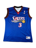 Allen Iverson #3 - Philadelphie 76ers Alternate 2000-2006 - Champion (XL) - Maillot NBA