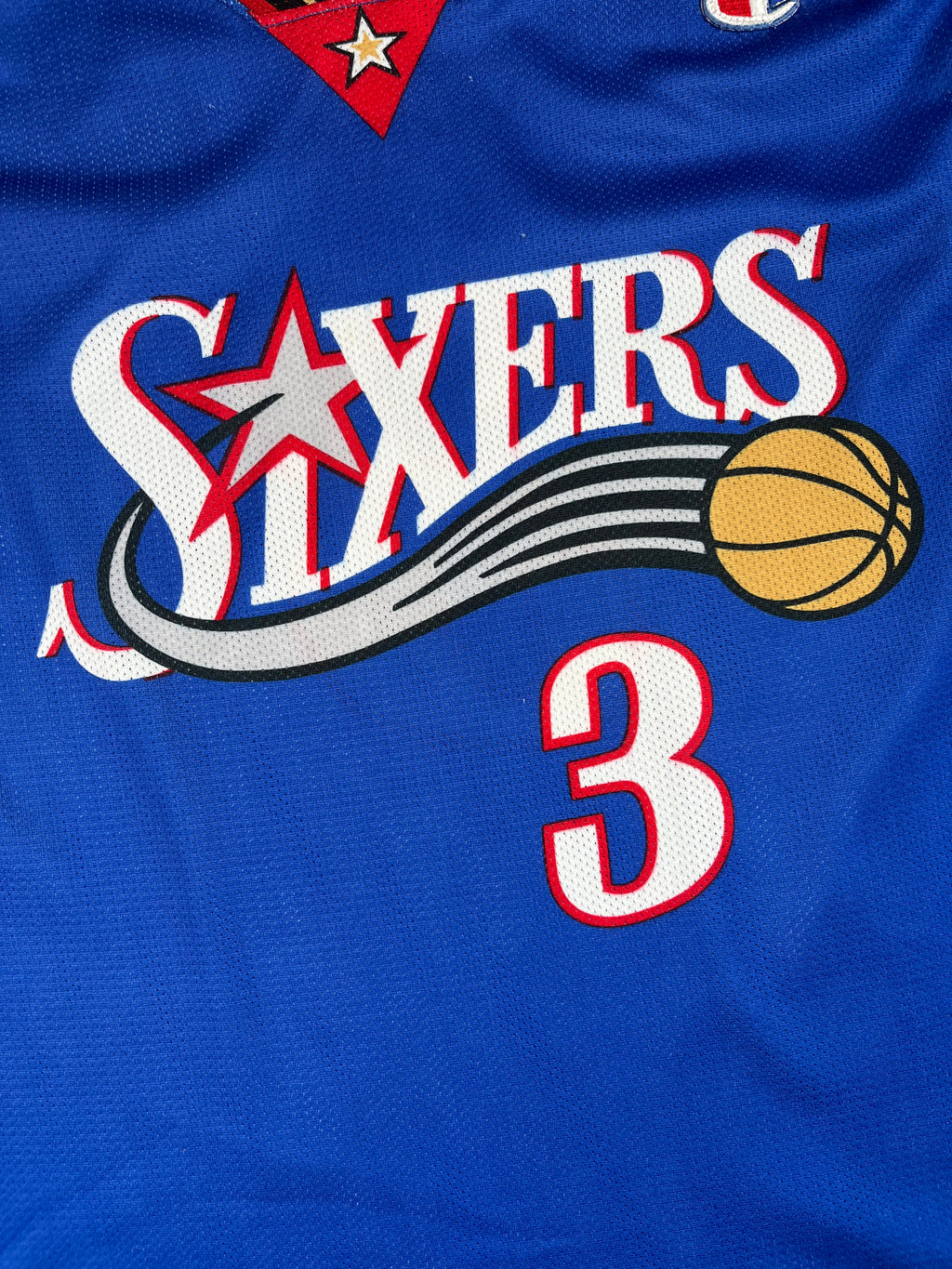Allen Iverson #3 - Philadelphie 76ers Alternate 2000-2006 - Champion (XL) - Maillot NBA