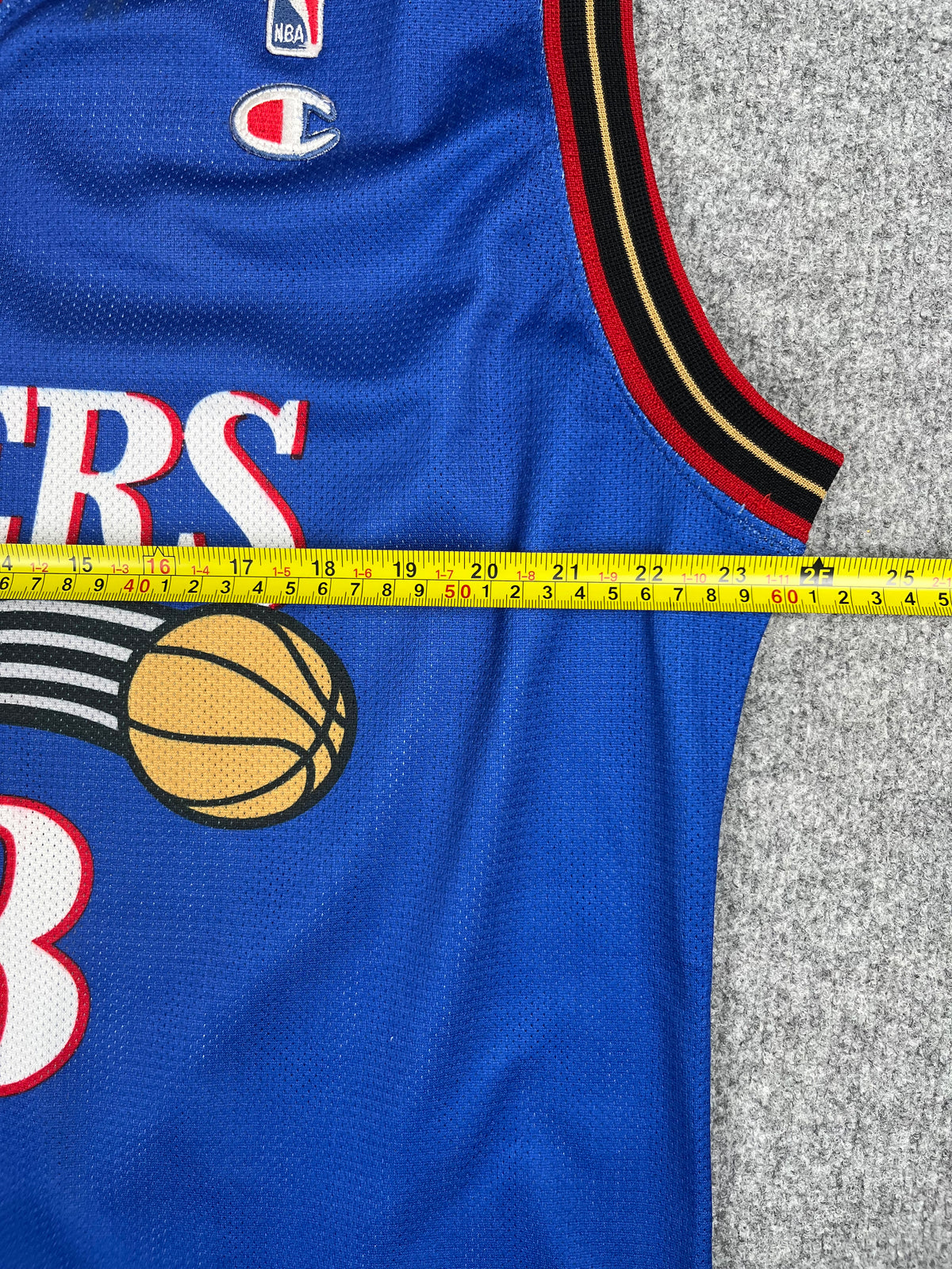 Allen Iverson #3 - Philadelphie 76ers Alternate 2000-2006 - Champion (XL) - Maillot NBA
