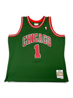 Derrick Rose #1 - Chicago Bulls "Go Green" 2008-2009 - Mitchell & Ness (XXL) - Maillot NBA