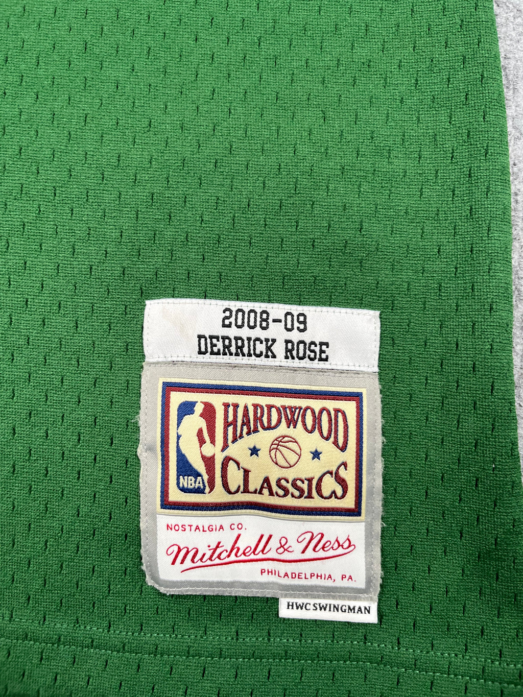 Derrick Rose #1 - Chicago Bulls "Go Green" 2008-2009 - Mitchell & Ness (XXL) - Maillot NBA