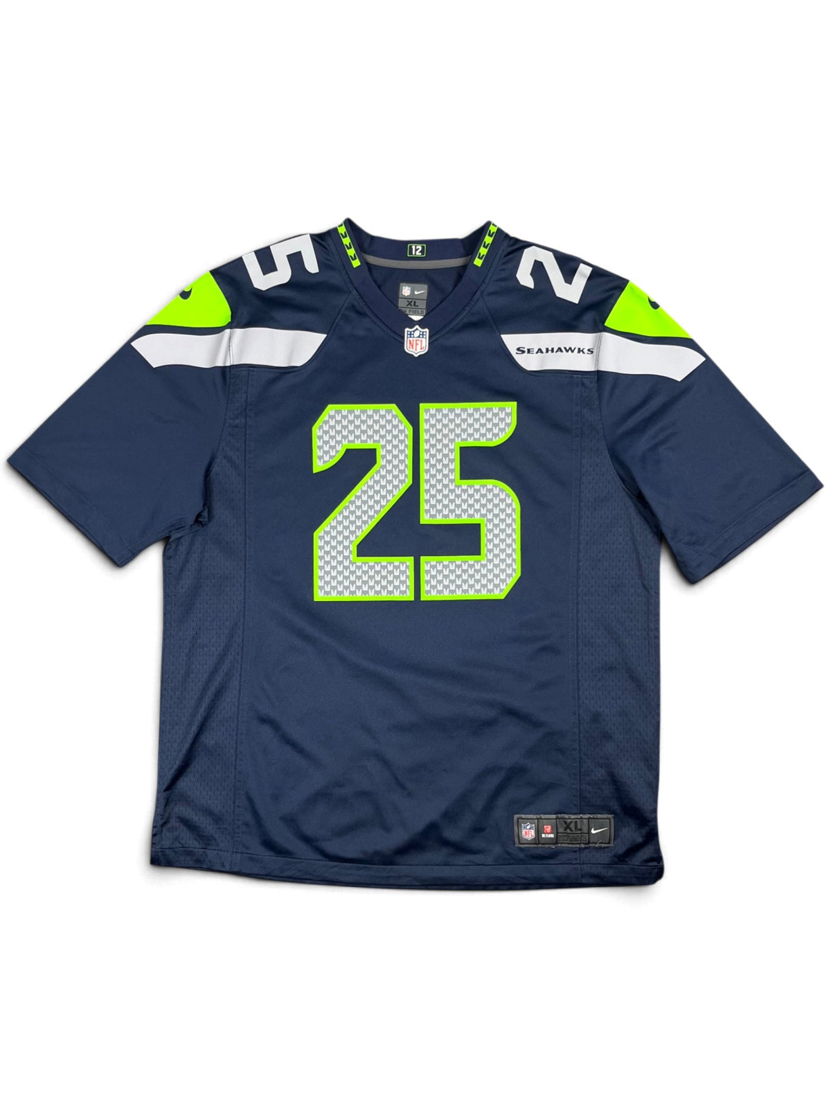 Richard Sherman #25 - Seattle Seahawks Home 2012-2017 - Nike (XL) - Maillot NFL