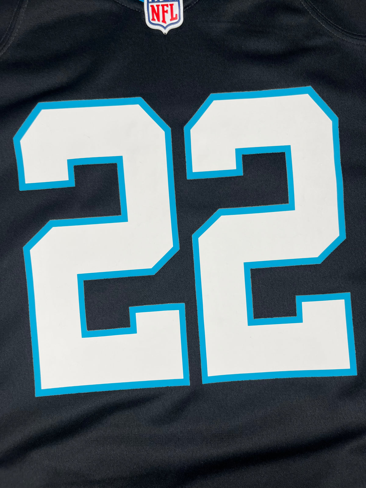 Christian McCaffrey #22 - Carolina Panthers Home 2017-2022 - Nike (XL) - Maillot NFL
