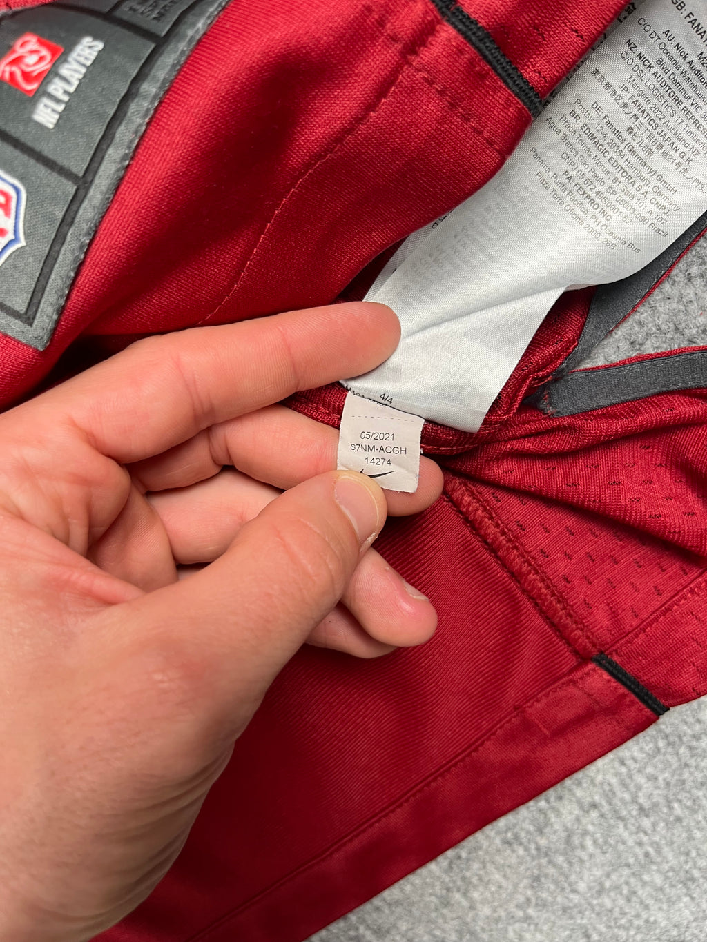 Kyler Murray #1 - Arizona Cardinals Home 2019-2022 - Nike (XL) - Maillot NFL