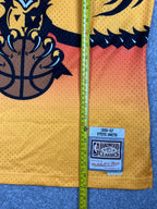 Steve Smith #8 - Atlanta Hawks Gold/Red Fadeaway 1996-1997 - Mitchell & Ness (L) - Maillot NBA
