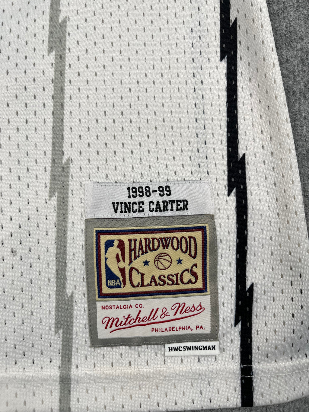 Vince Carter #15 - Toronto Raptors Home 1998-1999 - Mitchell & Ness (M) - Maillot NBA