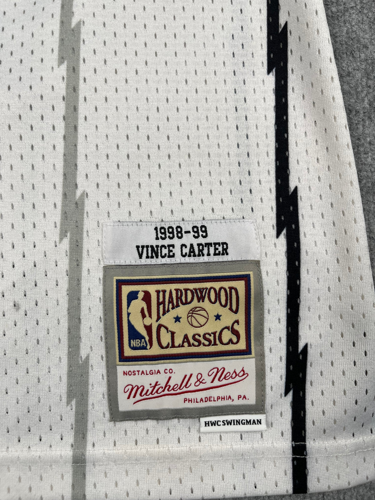 Vince Carter #15 - Toronto Raptors Home 1998-1999 - Mitchell & Ness (M) - Maillot NBA