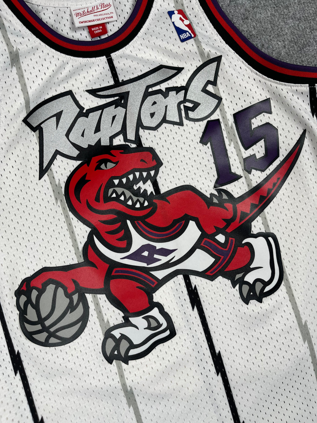 Vince Carter #15 - Toronto Raptors Home 1998-1999 - Mitchell & Ness (M) - Maillot NBA