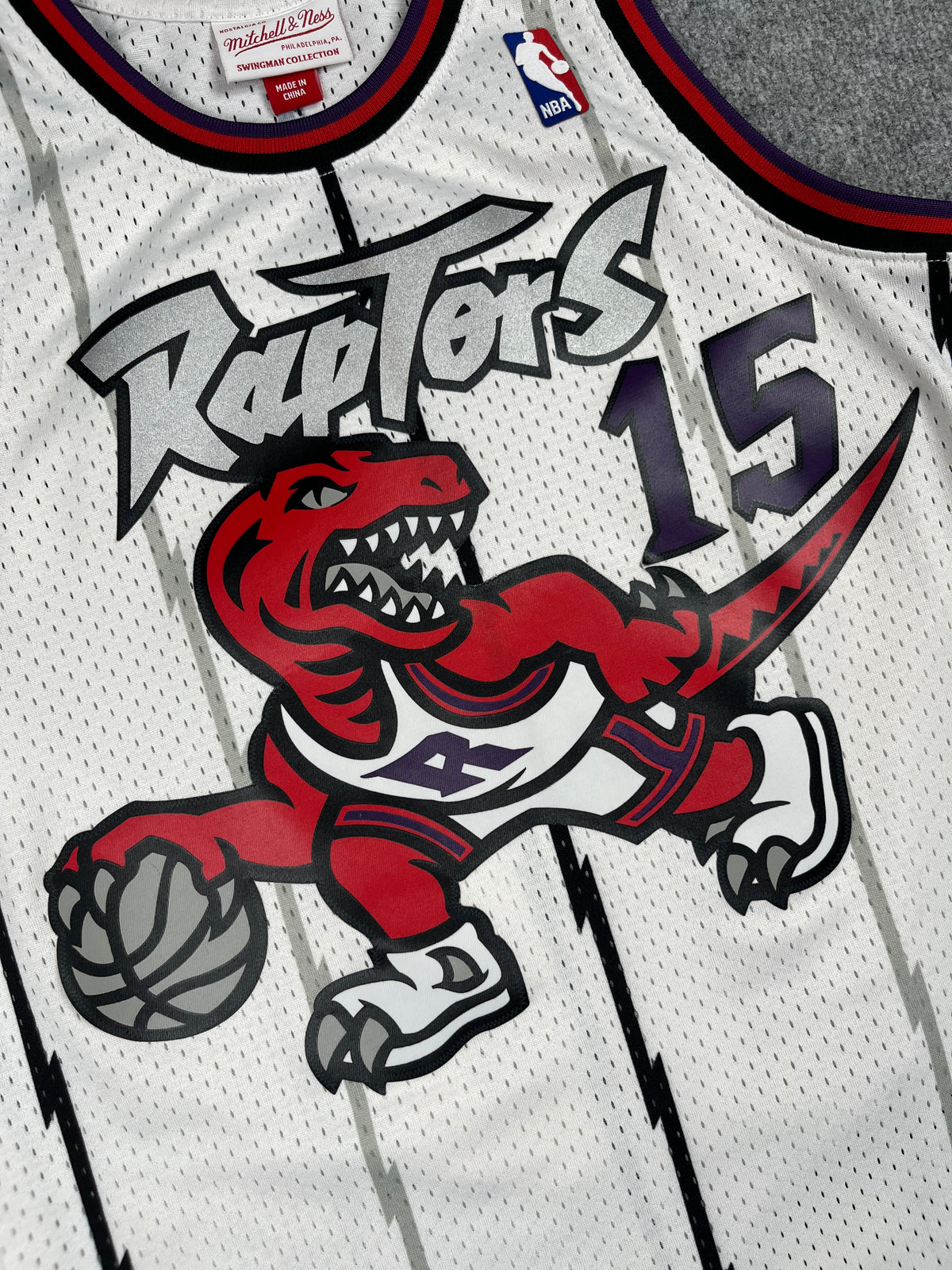 Vince Carter #15 - Toronto Raptors Home 1998-1999 - Mitchell & Ness (M) - Maillot NBA