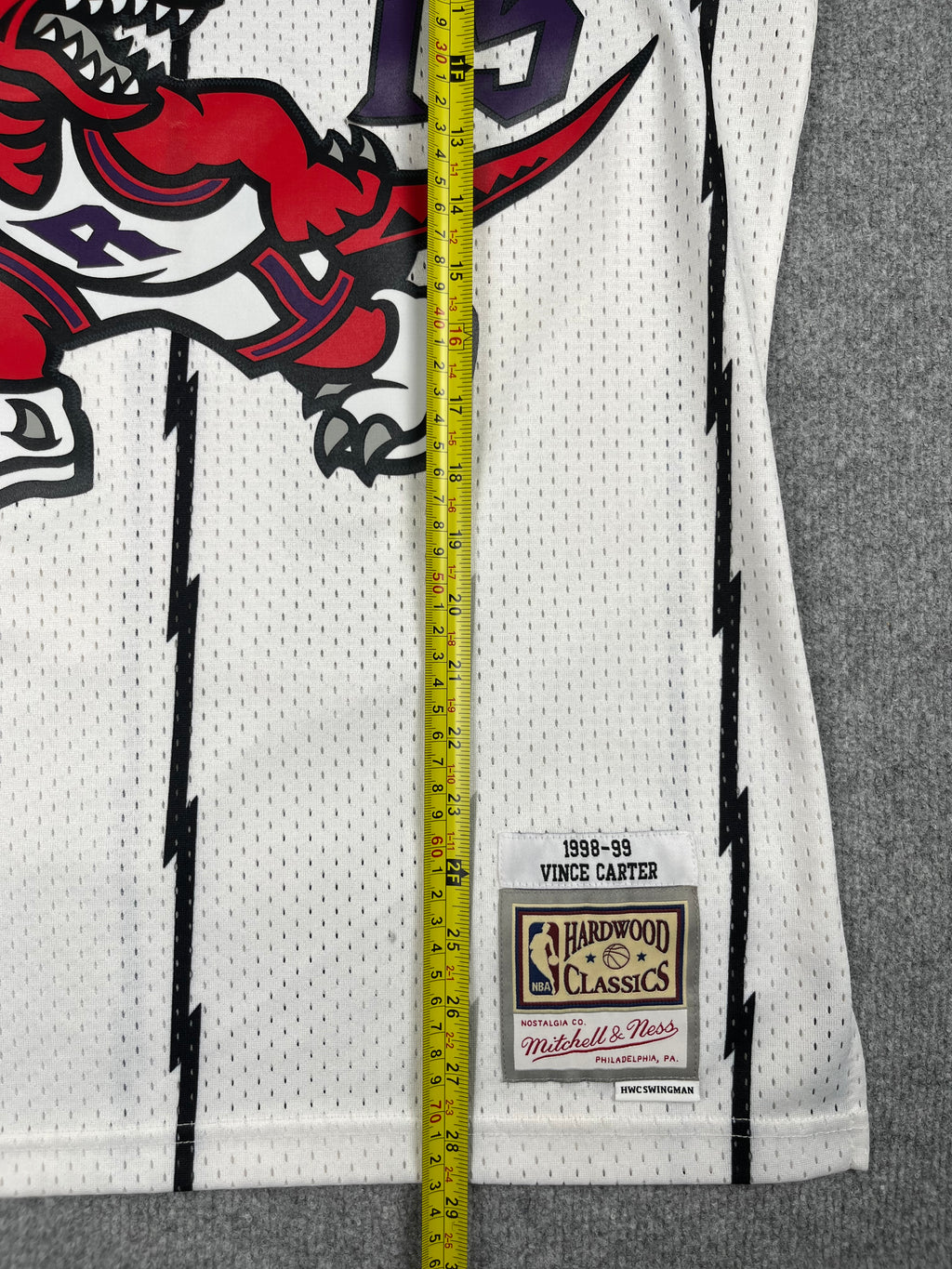 Vince Carter #15 - Toronto Raptors Home 1998-1999 - Mitchell & Ness (M) - Maillot NBA