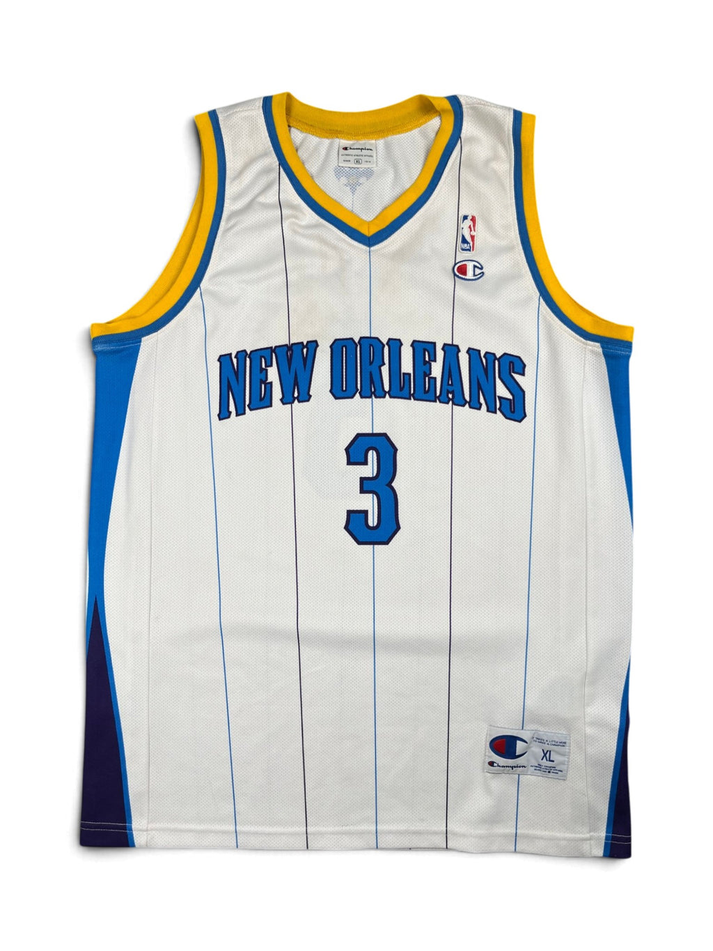 Chris Paul #3 - New Orleans Hornets Home 2009-2010 - Champion (XL) - Maillot NBA