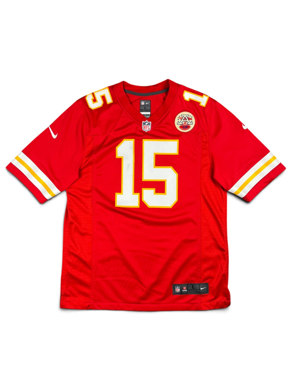 Patrick Mahomes #15 - Kansas City Chiefs Home 2017-2026 - Nike (L) - Maillot NFL