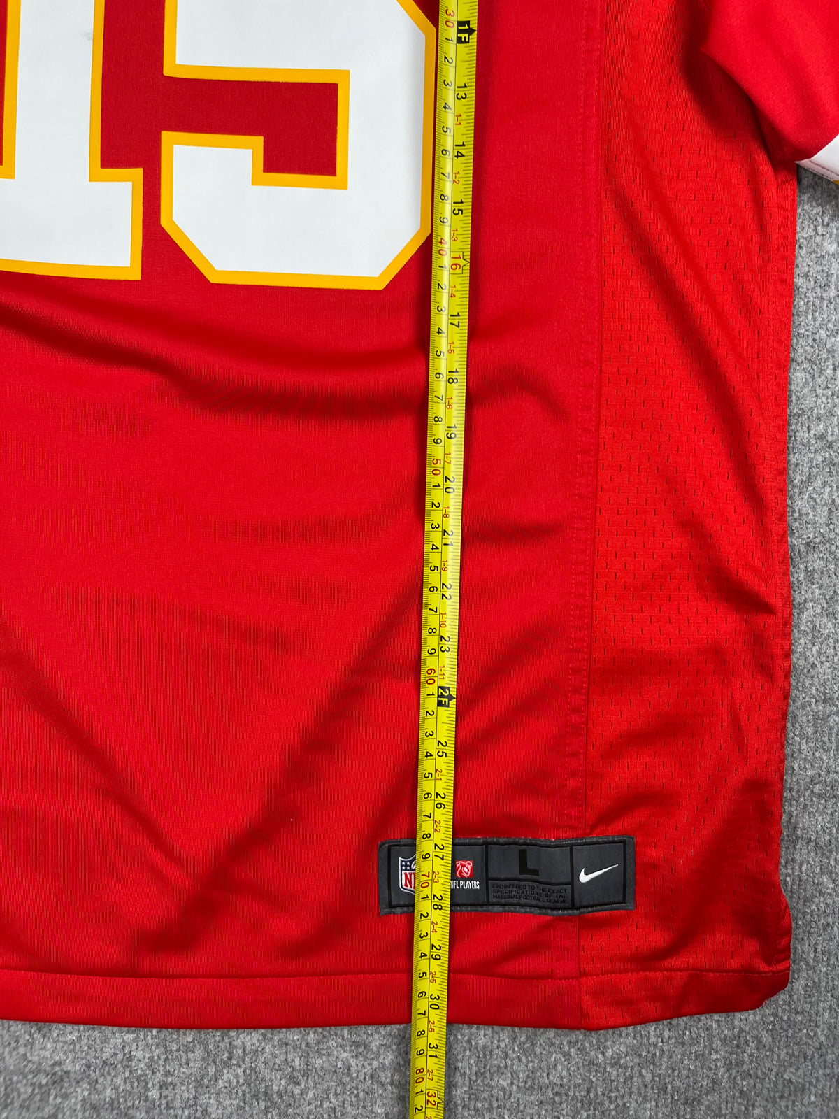Patrick Mahomes #15 - Kansas City Chiefs Home 2017-2026 - Nike (L) - Maillot NFL