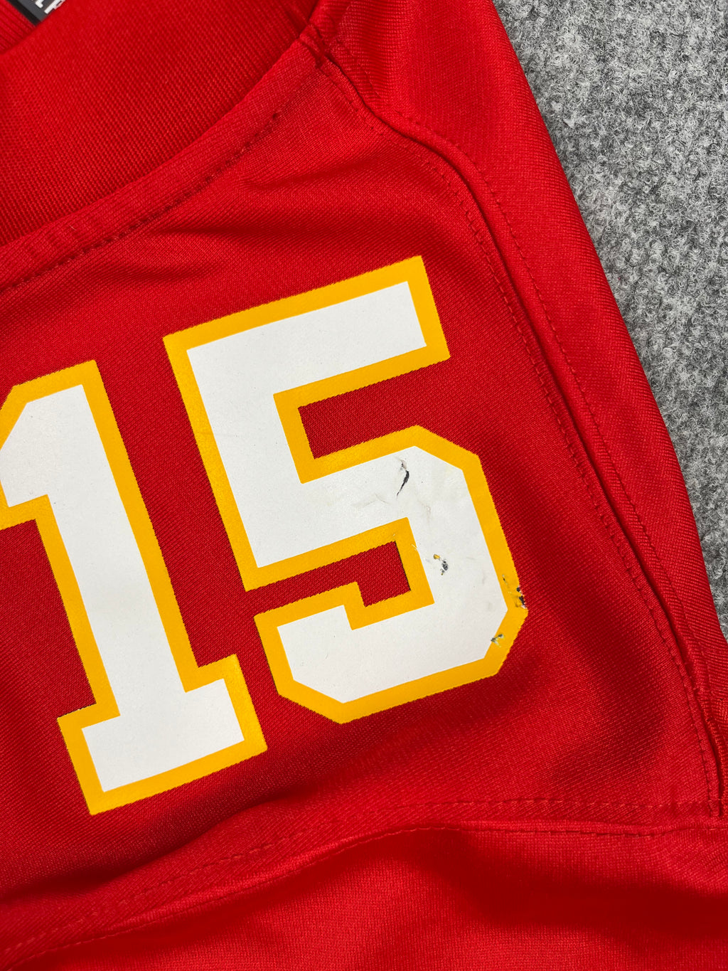 Patrick Mahomes #15 - Kansas City Chiefs Home 2017-2026 - Nike (L) - Maillot NFL