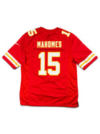 Patrick Mahomes #15 - Kansas City Chiefs Home 2017-2026 - Nike (L) - Maillot NFL