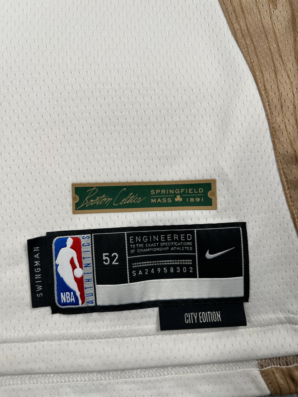 Jayson Tatum #0 - Boston Celtics City Edition 2023-2024 - Nike (XL) - Maillot NBA