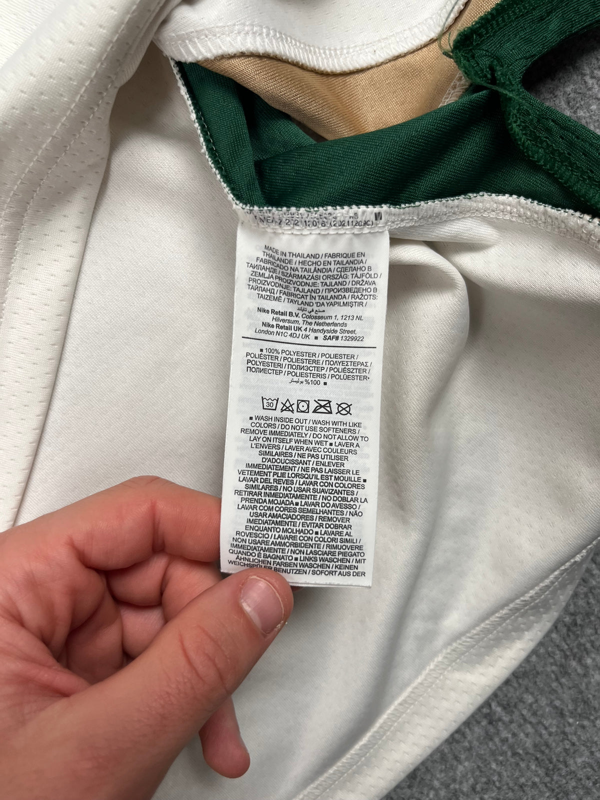 Jayson Tatum #0 - Boston Celtics City Edition 2023-2024 - Nike (XL) - Maillot NBA