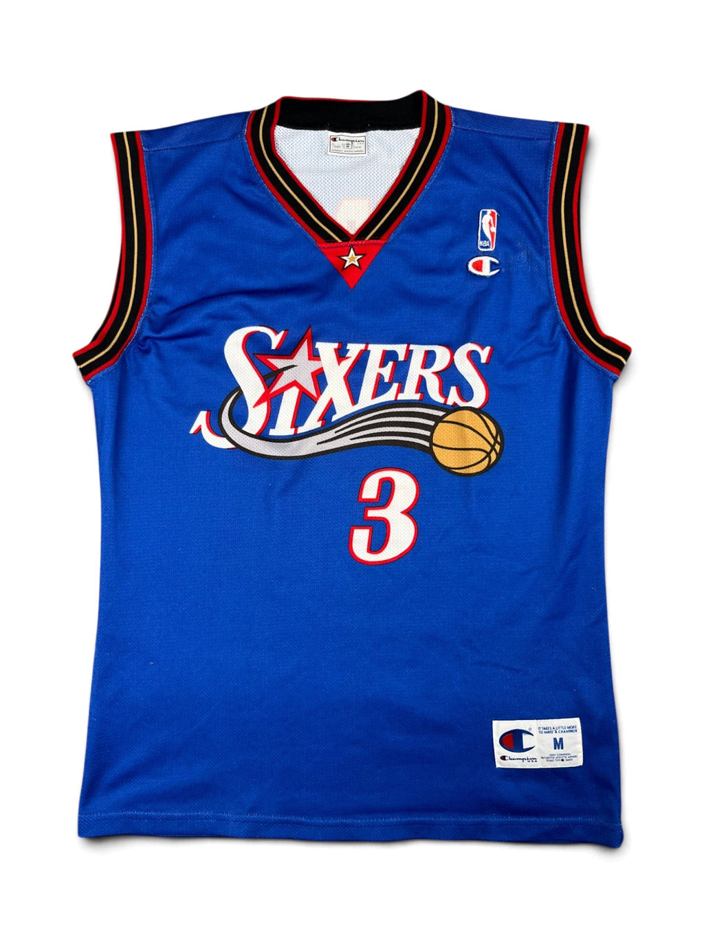 Allen Iverson #3 - Philadelphie 76ers Alternate 2000-2006 - Champion (M) - Maillot NBA