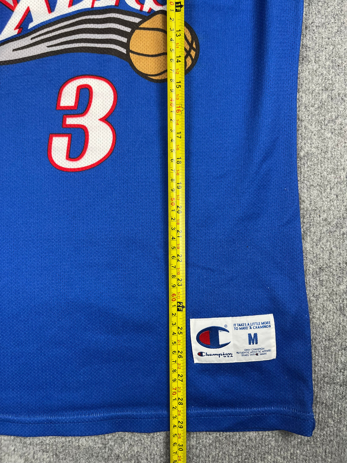 Allen Iverson #3 - Philadelphie 76ers Alternate 2000-2006 - Champion (M) - Maillot NBA