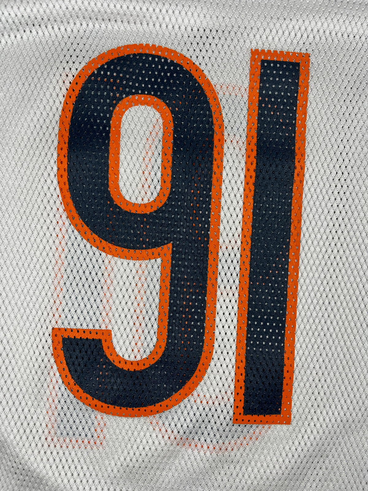 Tommie Harris #91 - Chicago Bears Away 2004-2010 - Reebok (XL) - Maillot NFL