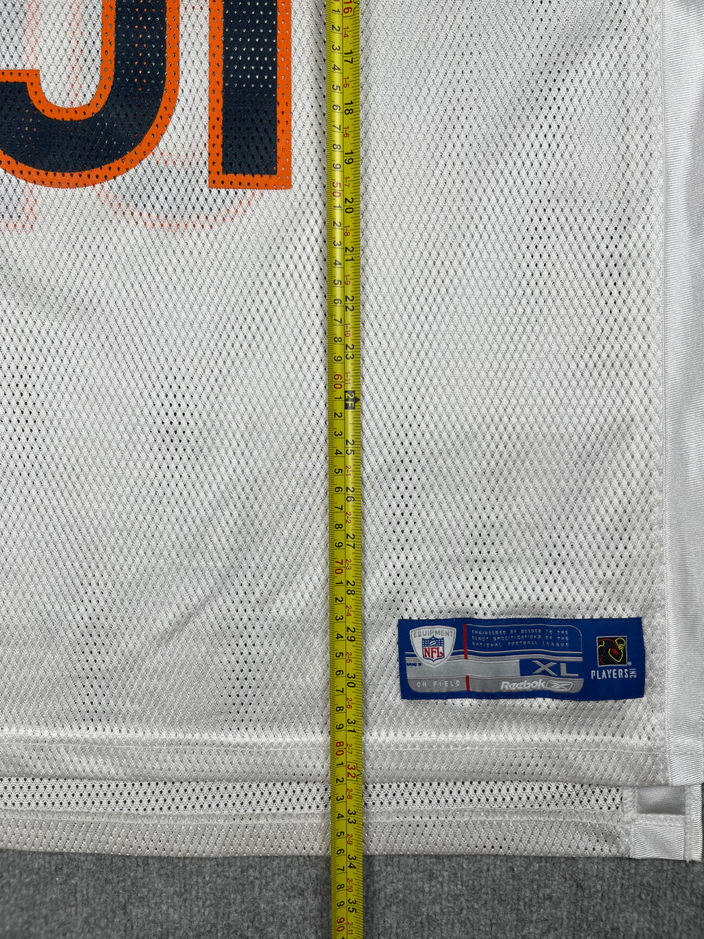 Tommie Harris #91 - Chicago Bears Away 2004-2010 - Reebok (XL) - Maillot NFL