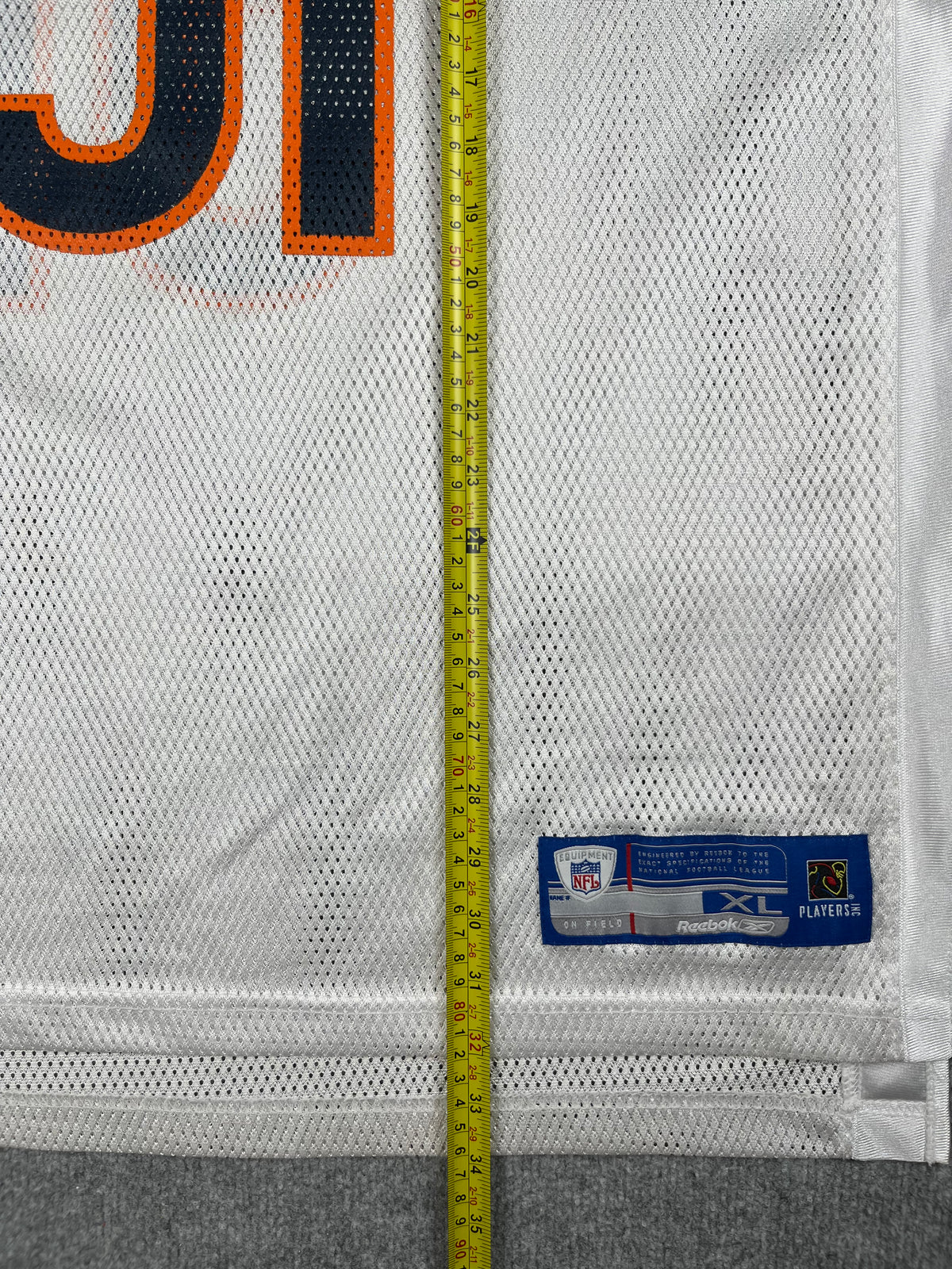 Tommie Harris #91 - Chicago Bears Away 2004-2010 - Reebok (XL) - Maillot NFL