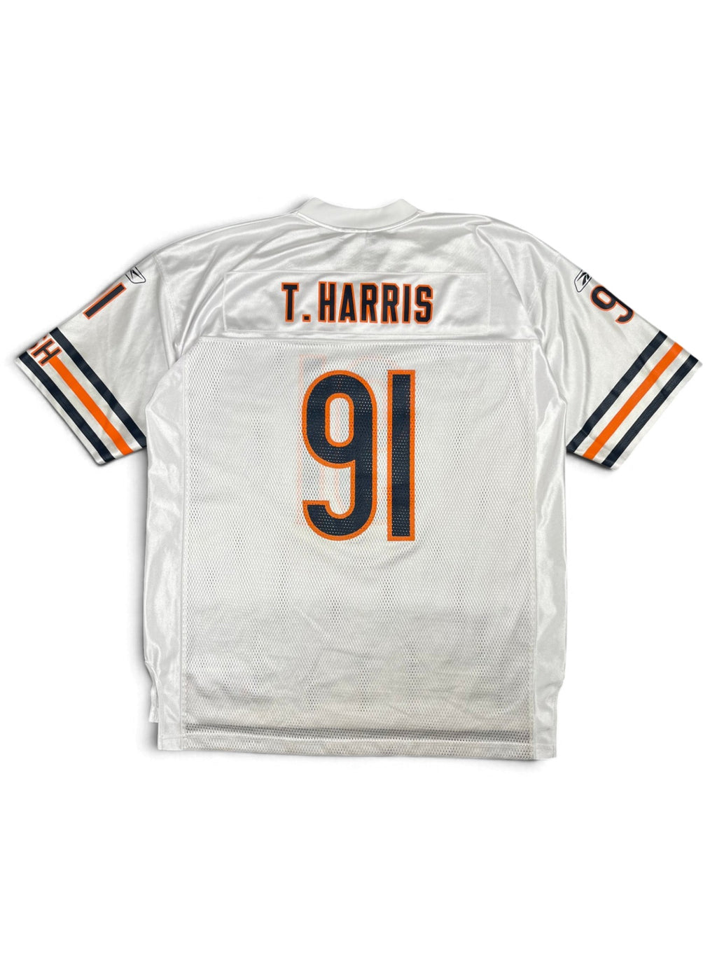 Tommie Harris #91 - Chicago Bears Away 2004-2010 - Reebok (XL) - Maillot NFL