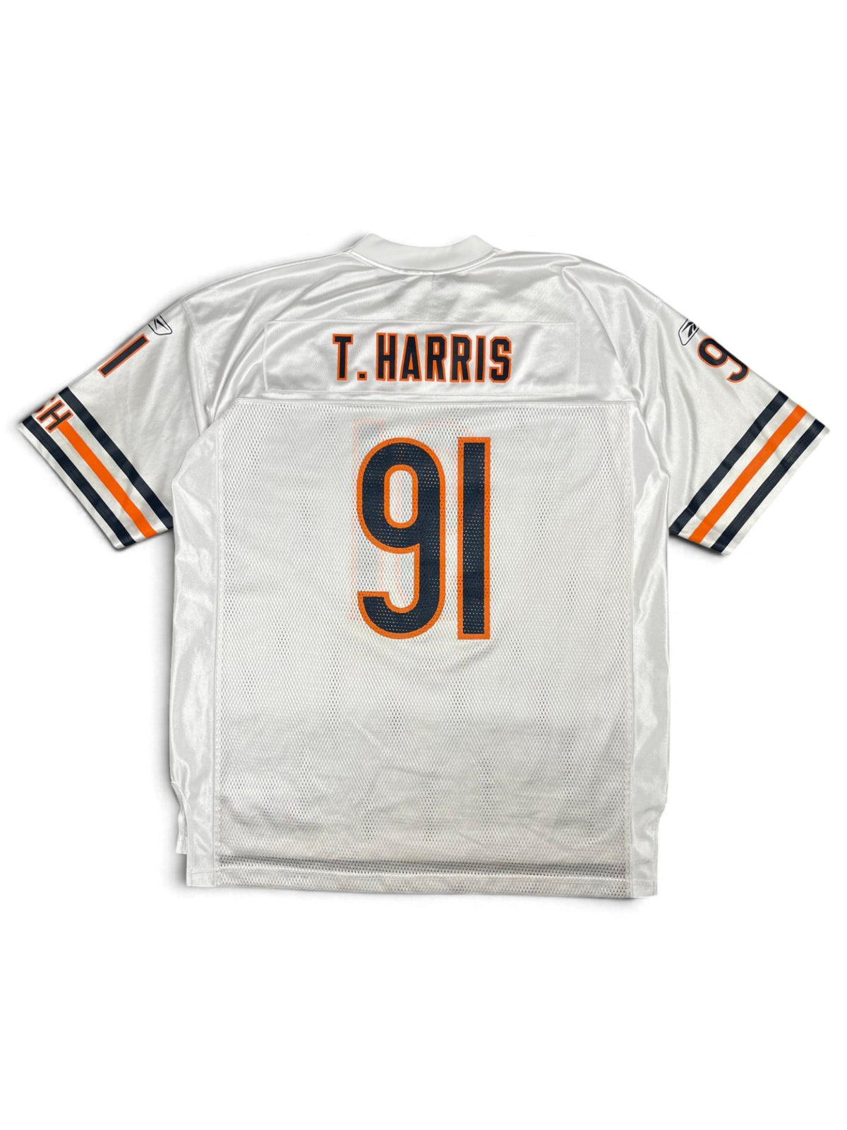 Tommie Harris #91 - Chicago Bears Away 2004-2010 - Reebok (XL) - Maillot NFL
