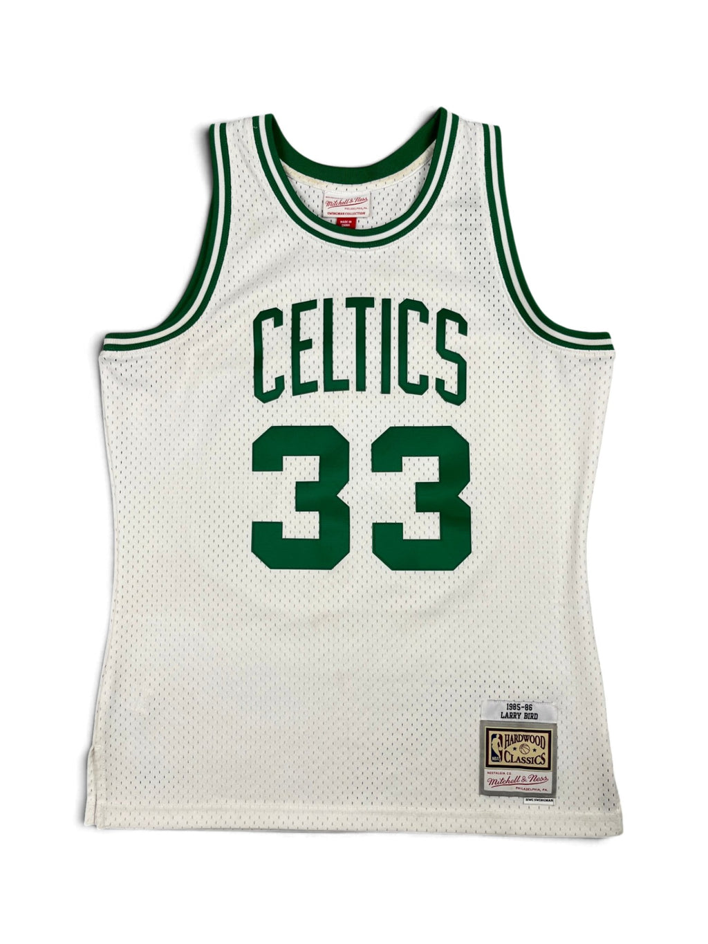 Larry Bird #33 - Boston Celtics Home 1985-1986 - Mitchell & Ness (M) - Maillot NBA