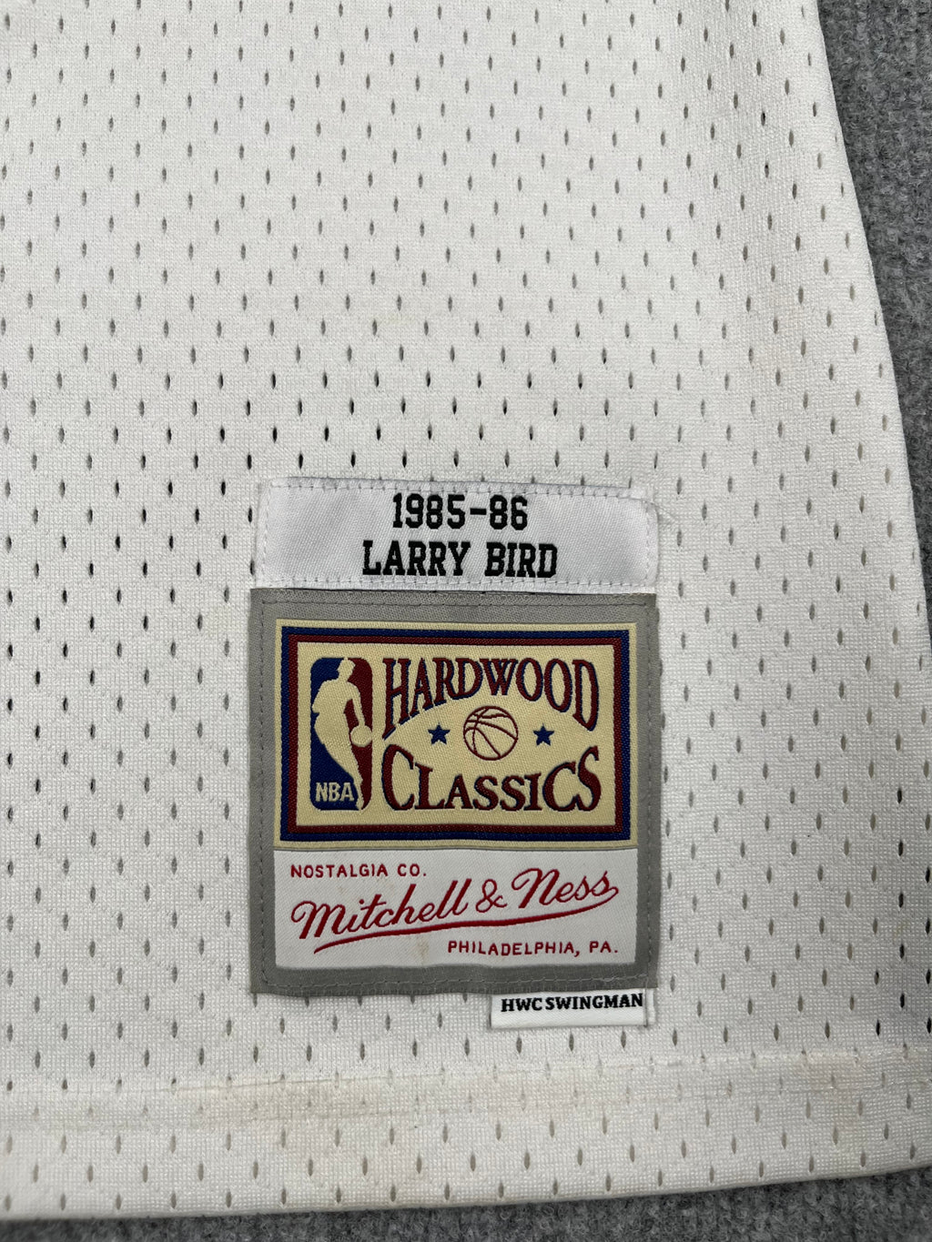 Larry Bird #33 - Boston Celtics Home 1985-1986 - Mitchell & Ness (M) - Maillot NBA