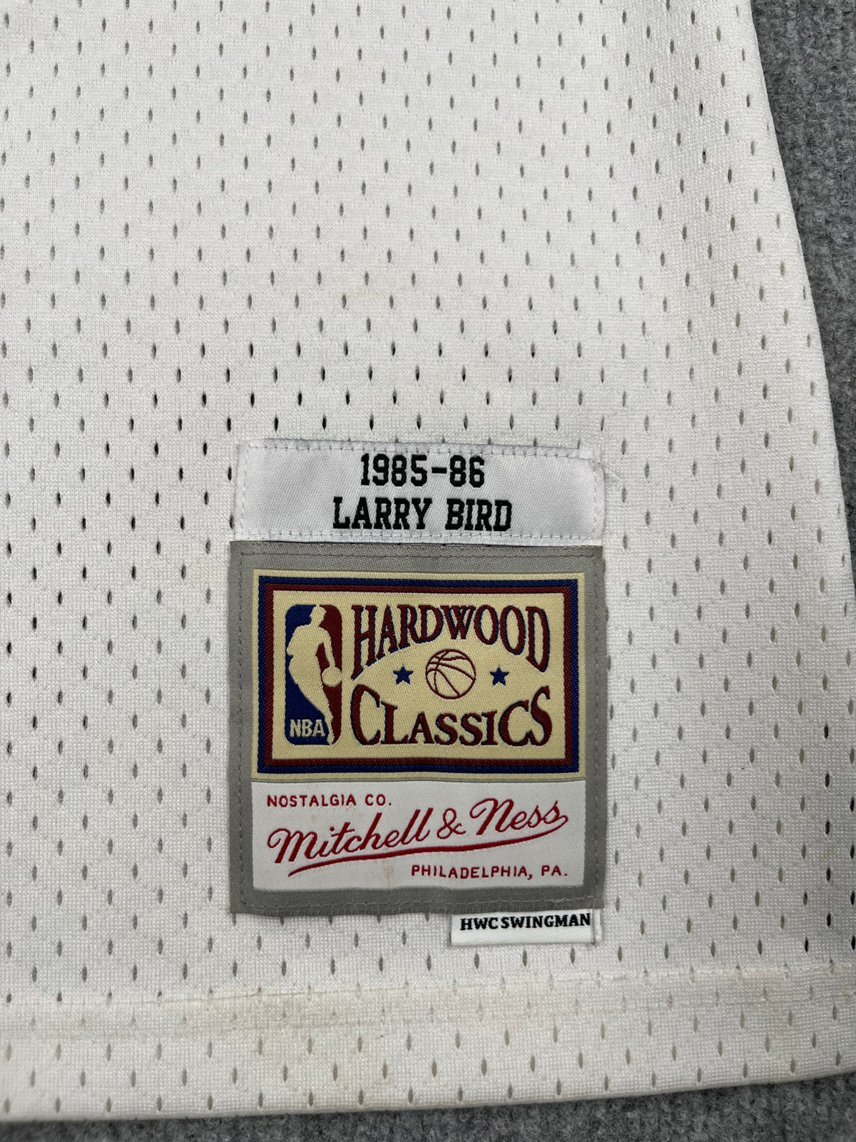 Larry Bird #33 - Boston Celtics Home 1985-1986 - Mitchell & Ness (M) - Maillot NBA
