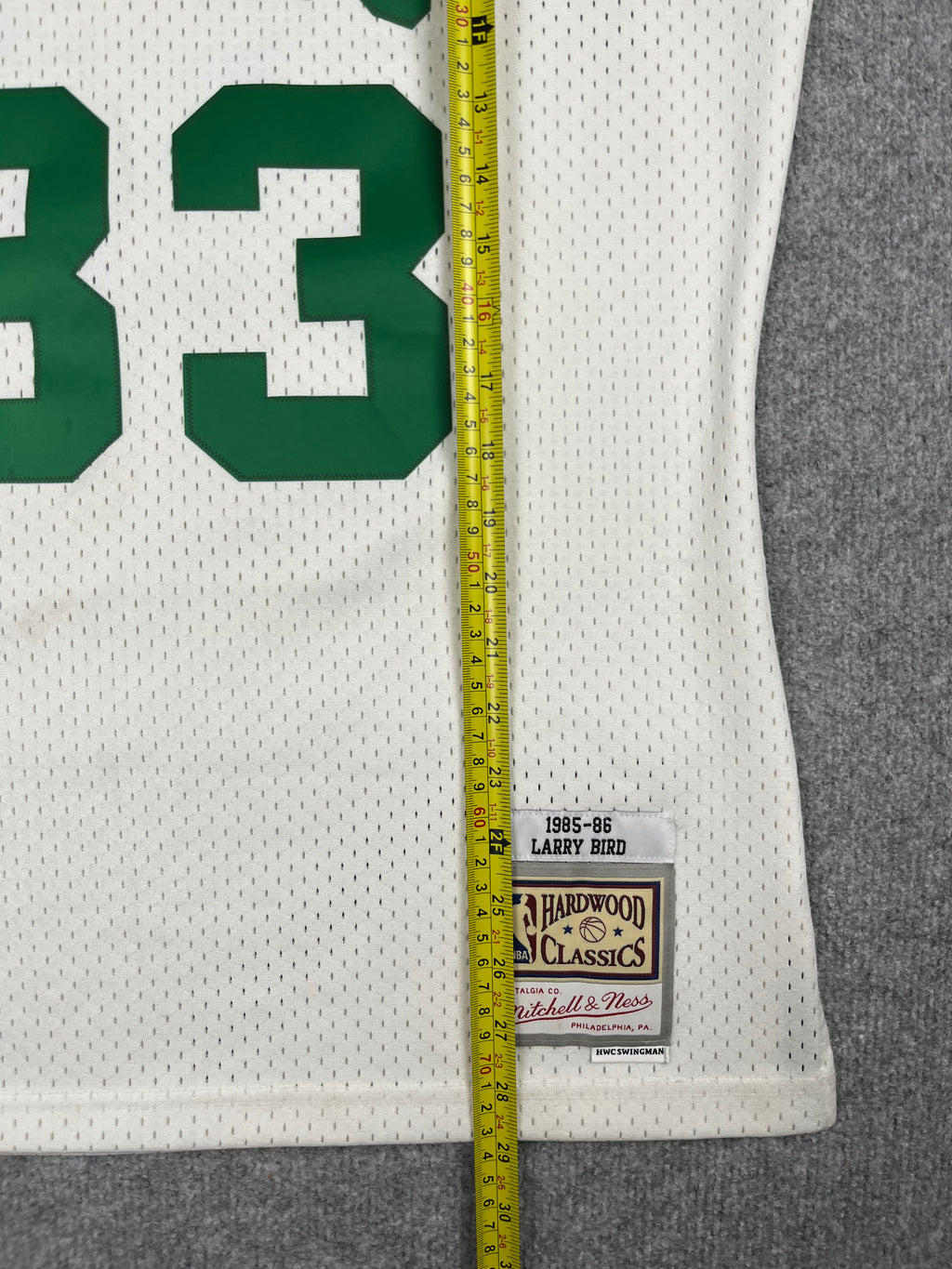 Larry Bird #33 - Boston Celtics Home 1985-1986 - Mitchell & Ness (M) - Maillot NBA