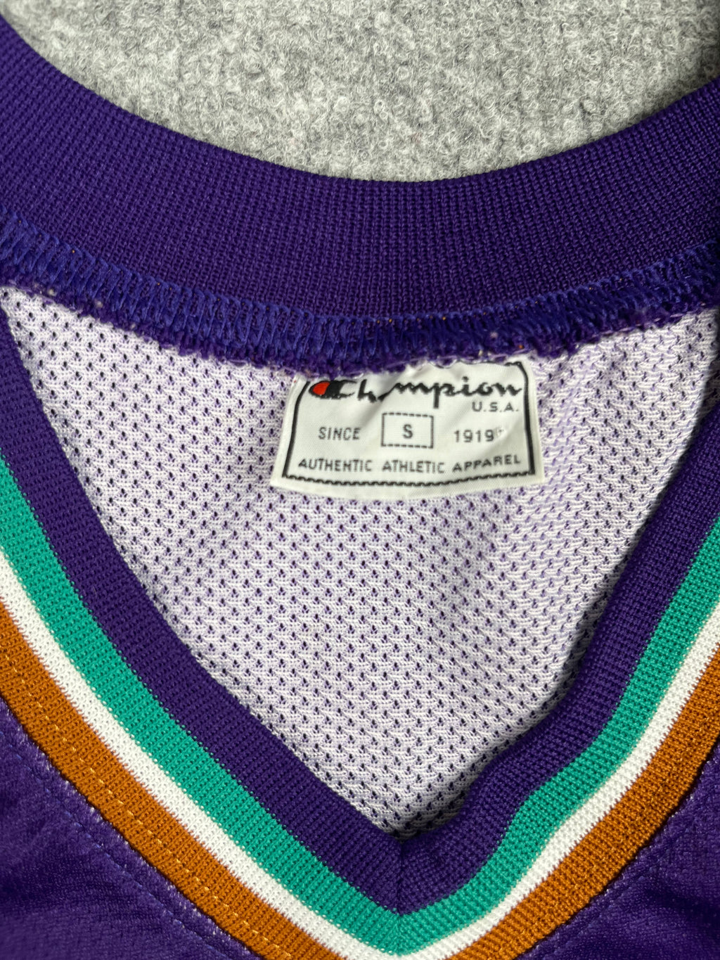 Karl Malone #32 - Utah Jazz Away 1997-2003 - Champion (S) - Maillot NBA