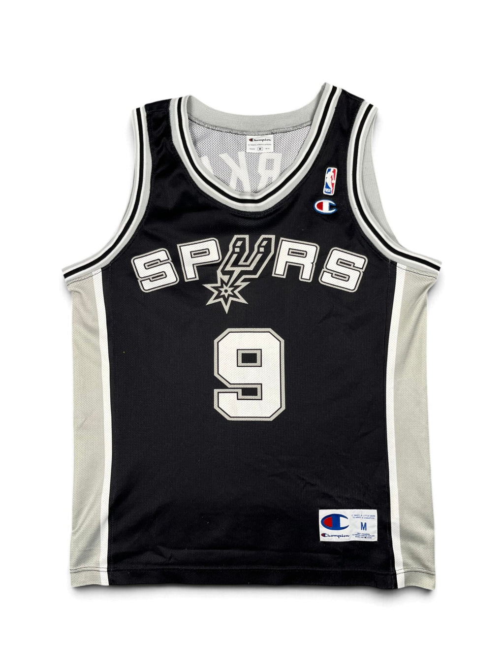 Tony Parker #9 - San Antonio Spurs Away 2002-2010 - Champion (M) - Maillot NBA