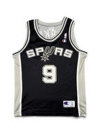 Tony Parker #9 - San Antonio Spurs Away 2002-2010 - Champion (M) - Maillot NBA