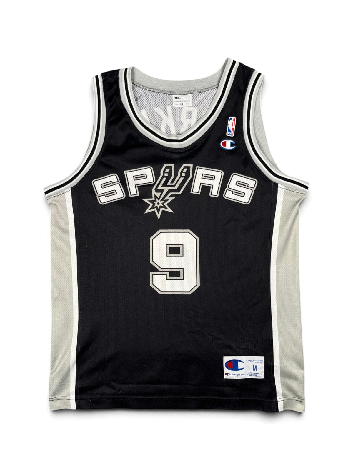 Tony Parker #9 - San Antonio Spurs Away 2002-2010 - Champion (M) - Maillot NBA